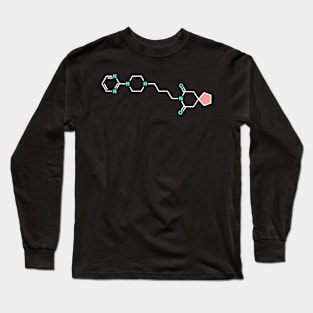 Buspar Chemical Structure Long Sleeve T-Shirt